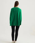Exposed Seam Knit- Green