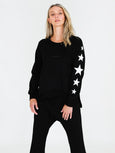Bonnie 10 Star Sweater- Black