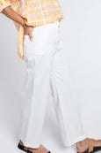 White Wide Leg Pant