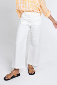 White Wide Leg Pant