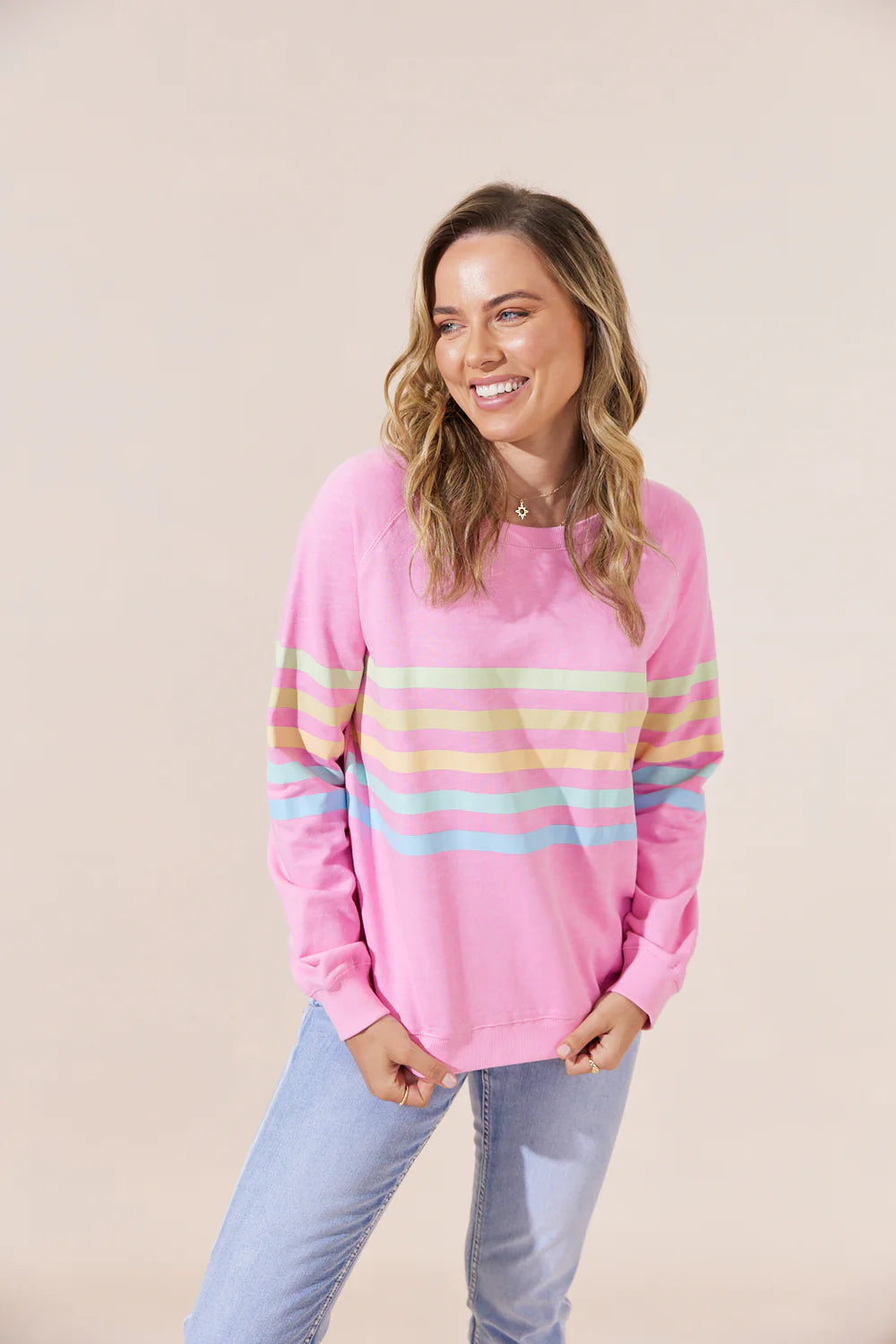 Forever Sweater- Pink
