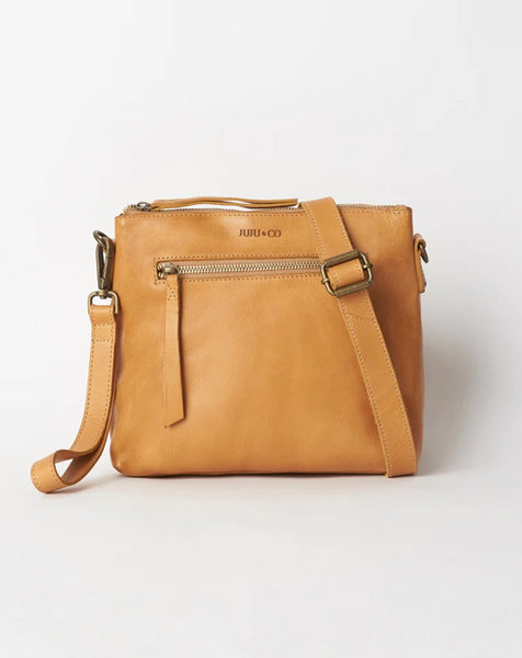 Large Essential Pouch Bag- Tan